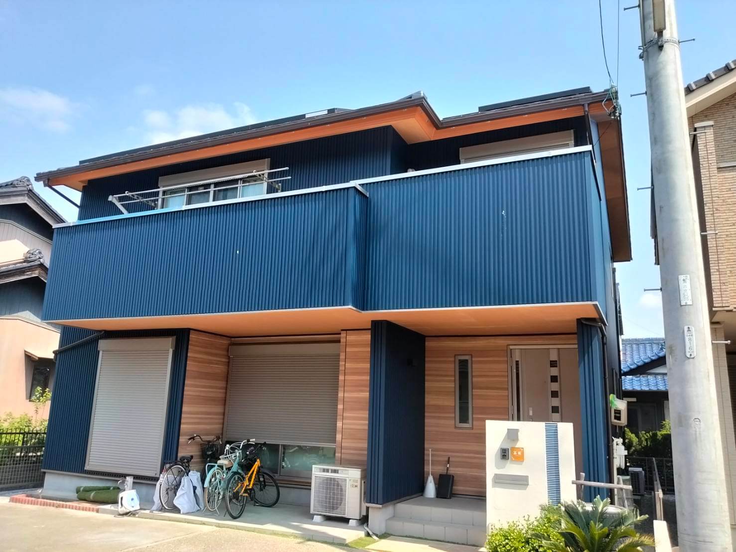 ガルバリウム鋼板 外壁（住宅）
